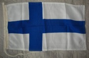 Flaga Finlandii fińska bandera flaga jachtowa
