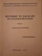 Materiały do nauki gry na fletach prostych z. II