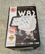 Halogen Led Lampa Waś czarna 12-24V 