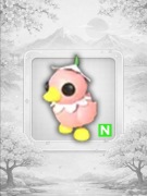 Neon Flower Power Duckling Adopt Me