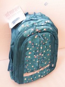 Piękny plecak do szkoły HipHopps TURKUSOWY wiele przegródek  CENA -44% !!!