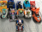 Zestaw 11 pojazdów Psi Patrol Figurki Autka Spin Master