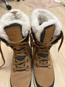 Śniegowce turystyczne damskie Quechua NH900 skóra wodoodporne