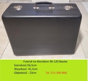 Futerał na Akordeon 96-120 Basów Walizkowy Stan bdb