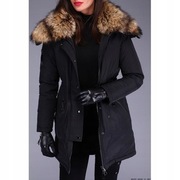 LIZA BRUCE puchowa kurtka/plaszczyk-jenot-puch-40 