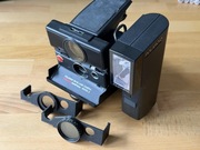Polaroid SX-70 czarny autofocus model 2 + lampa