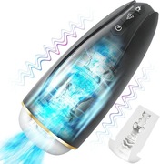 Elektryczny masturbato z 5 trybami ssania wibracje