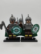 Minifigurka Wojownicy Rohanu Pierścienia Kompatybilna z LEGO