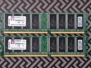 Pamięć KINGSTON - Dual channel 1024 MB DDR - PC-3200 - DDR-400
