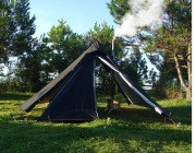 Namiot typu HOT TENT thermo z sypialnią