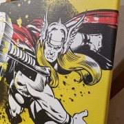 Thor (Splatter) obraz na płótnie 40x40