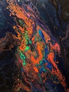 OBRAZ ręcznie malowany abstrakcja 