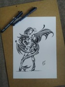  Rysunek: ze smokiem - cienk. - blok t. A4 250 g/m
