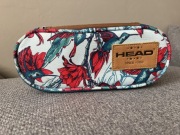 Kwiatowy piórnik jednokomorowy