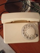 Telefon stacjonarny - TULIPAN - lata PRL-u 