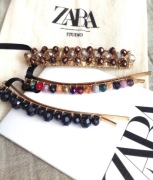 ZARA zestaw 3 spinki biżuteryjne z kolekcji Studio