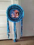 Piniata Sonic Forces biegowe bitwy czarno niebieska z tasiemkami 