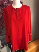 Czerwona bluzka wizytowa biust 130