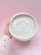 Miska ceramiczna handmade | organiczna forma | 21 cm | unikat
