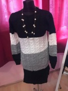 Sukienka sweterkowa biust 95 uniwersalna