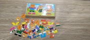 puzzle drewniane, układanka misie 
