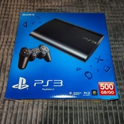 Sony PlayStation 3 (PS3) Super Slim 500GB BDB + Gry + Pad + Kable