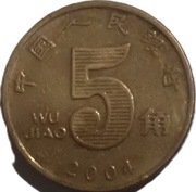 Chiny 5 jiao z 2004 roku - OBEJRZYJ MOJĄ OFERTĘ
