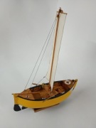 BARKAS drewniany model kutra rybackiego KUTER RYBACKI statku okrętu