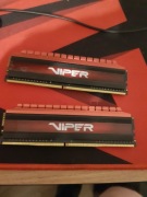 Pamiec ram ddr4 8gb 3000mhz cl 15  (2x4gb) patriot viper