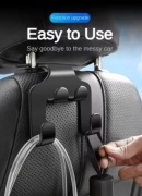 Wielofunkcyjny wieszak na fotel samochodowy z uchwytem na telefon