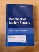 Handbook of Modern Sensors – Fraden, 4th Ed., jak nowa, czujniki i pomiary