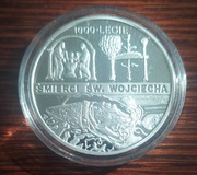 10 zł 1000- LECIE ŚMIERCI ŚW. WOJCIECHA z 1997 r.