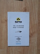Katalog prospekt Shimano buty pedały SPD z 1998 roku DE (1)