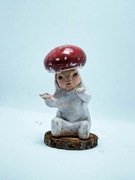 Figurka ceramiczna muchomor 