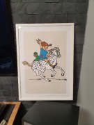 Plakat Pippi Langstrumpf Astrid Lindgren 50x70