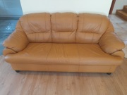 Skórzana sofa 200 x 93  wys. 85 cm