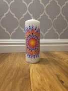 Ręcznie malowane we wzory mandala