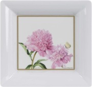 Taca „Pink Peonies” 17 x 18 x 3 cm WYPRZEDAŻ OUTLET