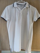 Biała koszulka polo Reserved rozmiar 158