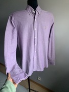 Ralph Lauren liliowa koszula męska klasyk jak nowa na święta XL