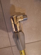 Przewód elastyczny do gazu z szybkozłączem 1/2" 1250 mm