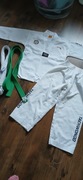 Zestaw na 130 cm do ćwiczeń tekwondoo karate kimono  100% Bawełna