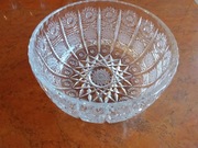 Duża waza bomboniera PRL kryształ