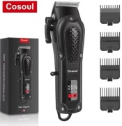 Maszynka do strzyżenia włosów i brody Cosoul LED USB-C 1500mAh