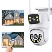 Podwójna kamera obrotowa WiFi 8MP