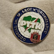 Odznaka PTTK Oddziału im. W. Łęgi w Grudziądzu 