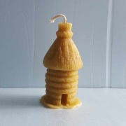 Świeca naturalna lana z wosku pszczelego