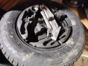 Koło zapasowe pełne audi a3 8l z lewarkiem w futerale. Opona Michelin pilot