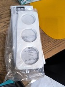 Ramka potrójna Berker R.1 - biały