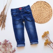 Spodnie jeansowe 104 s.Oliver jeansy cienowane rurki skinny serduszka 